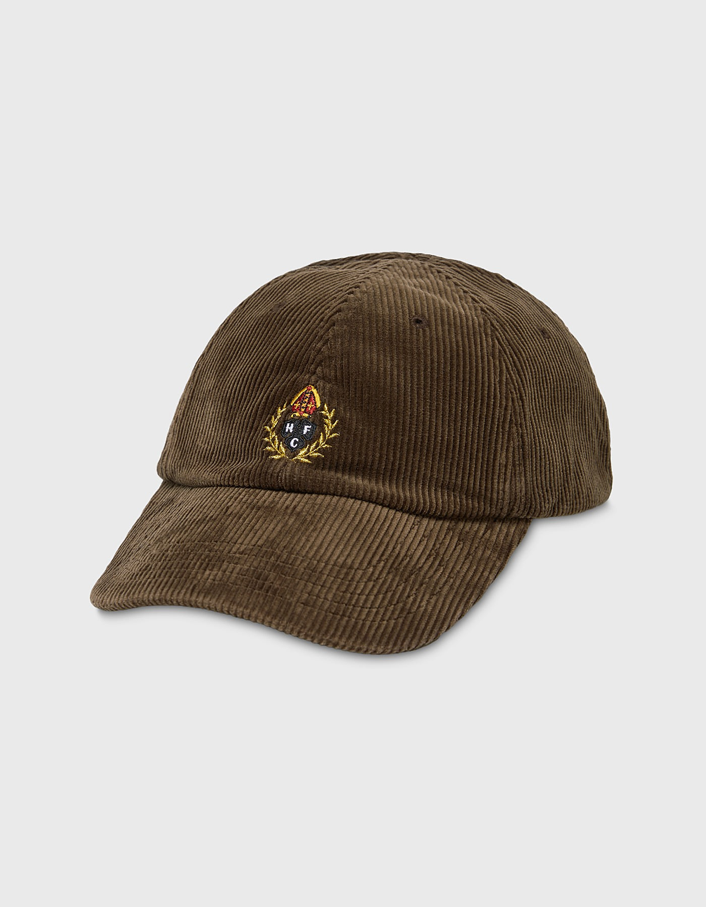 CREST CORDUROY CAP / Brown