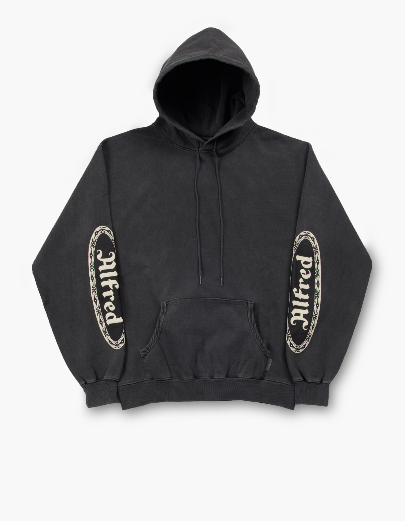 FRED PIGMENT HOODIE / CHARCOAL