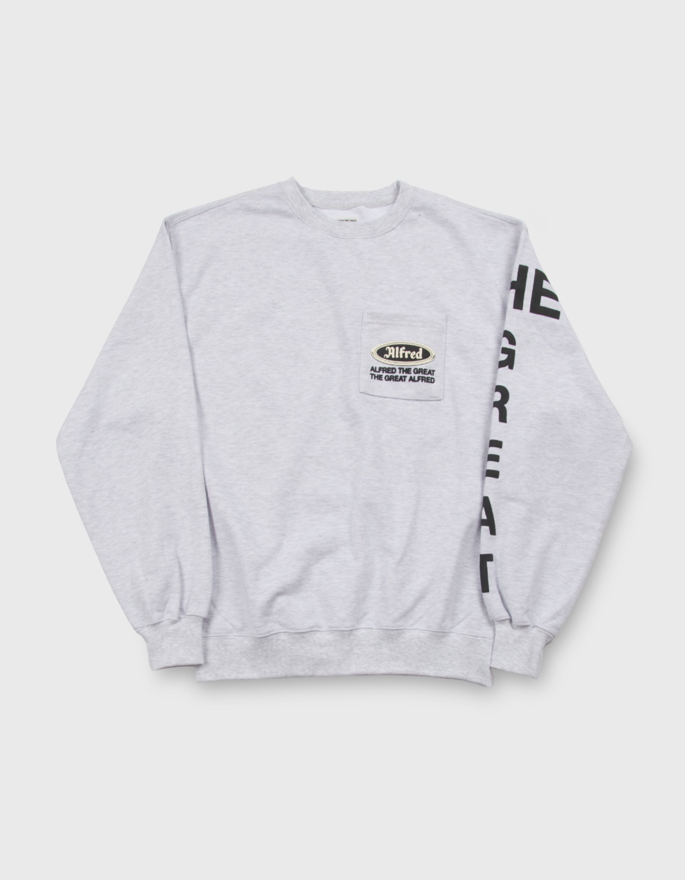 FRED THE GREAT CREWNECK / M.grey(1%)