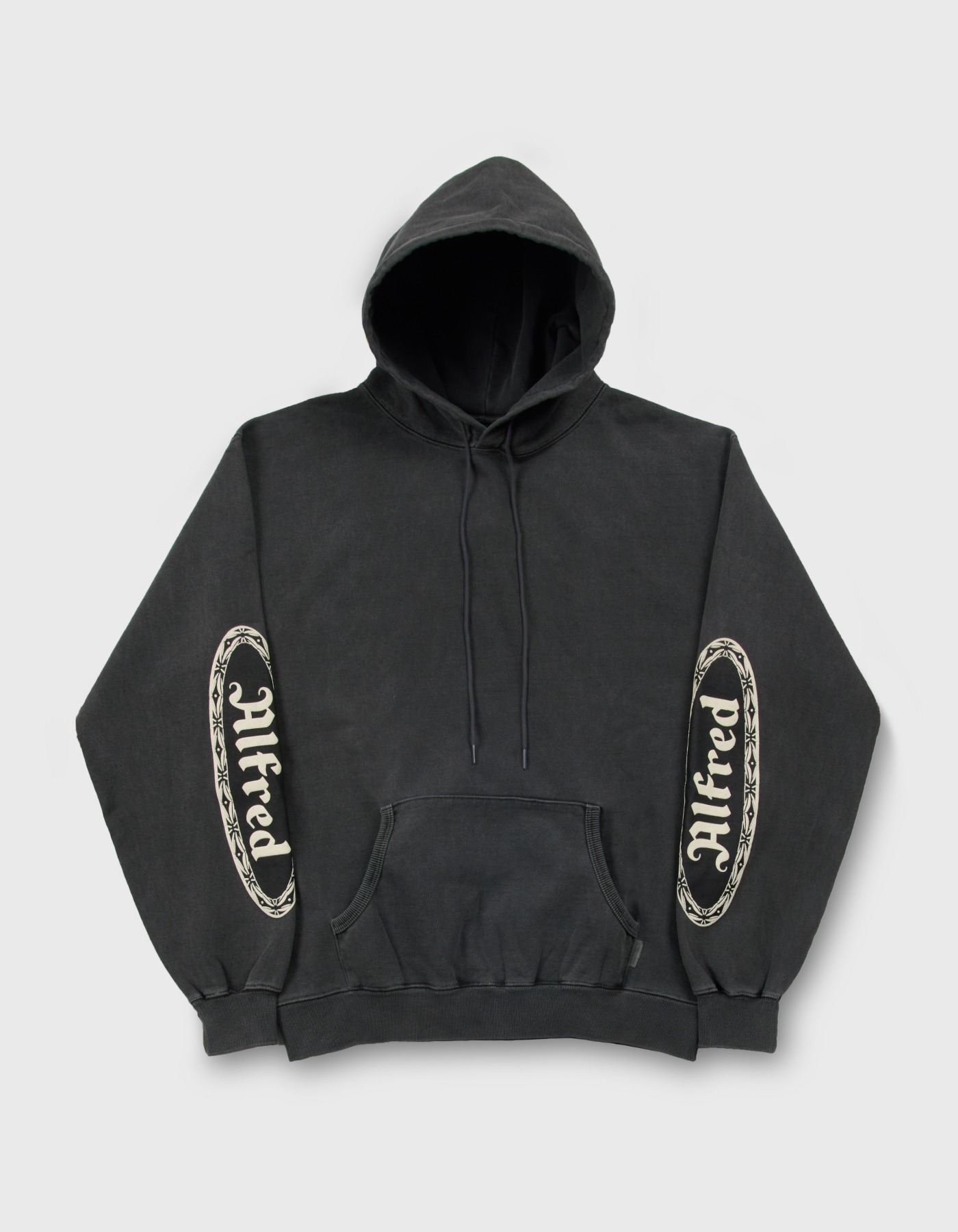 FRED PIGMENT HOODIE / Charcoal