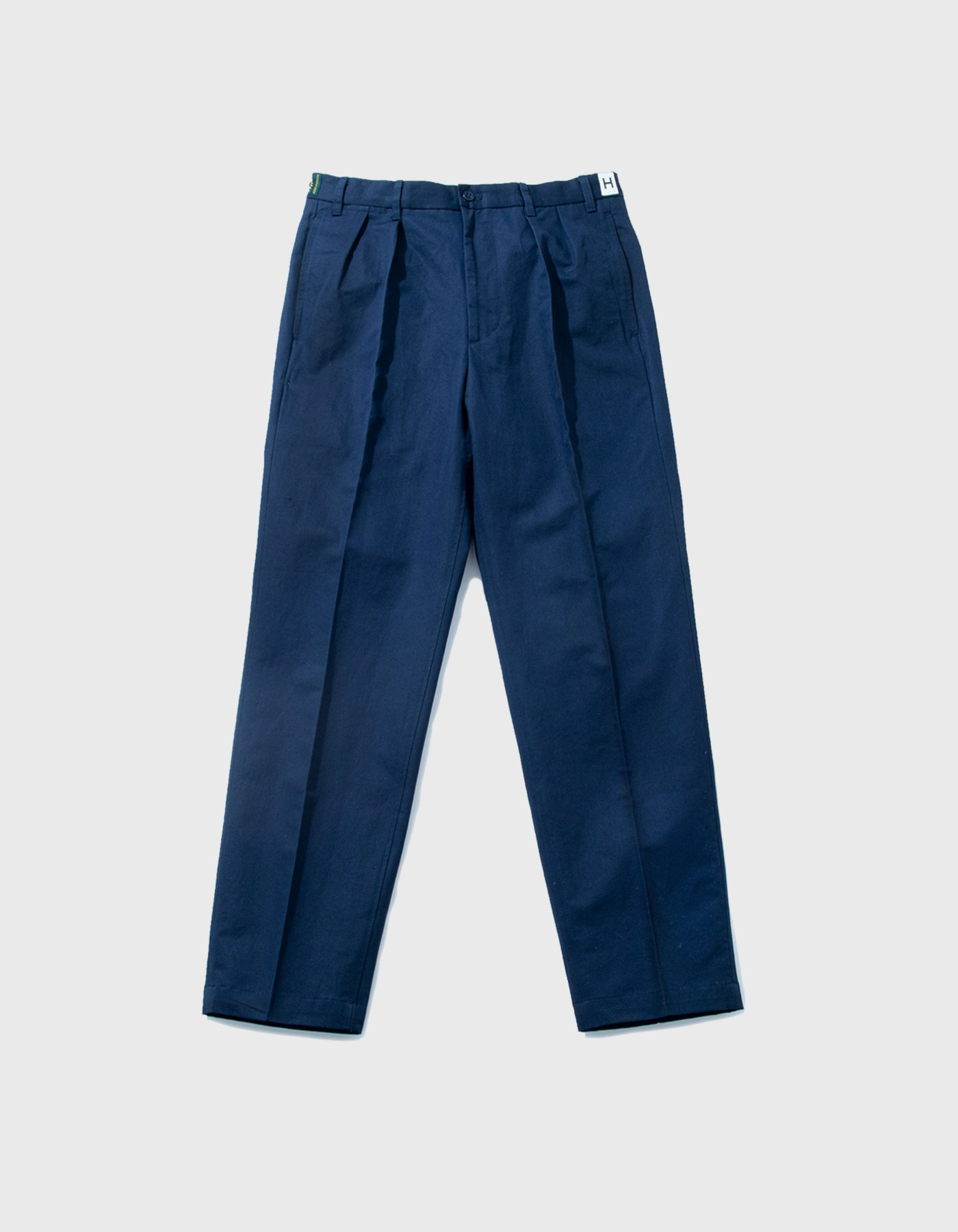 VINTAGE WASHER LINEN CHINO PANTS / Navy