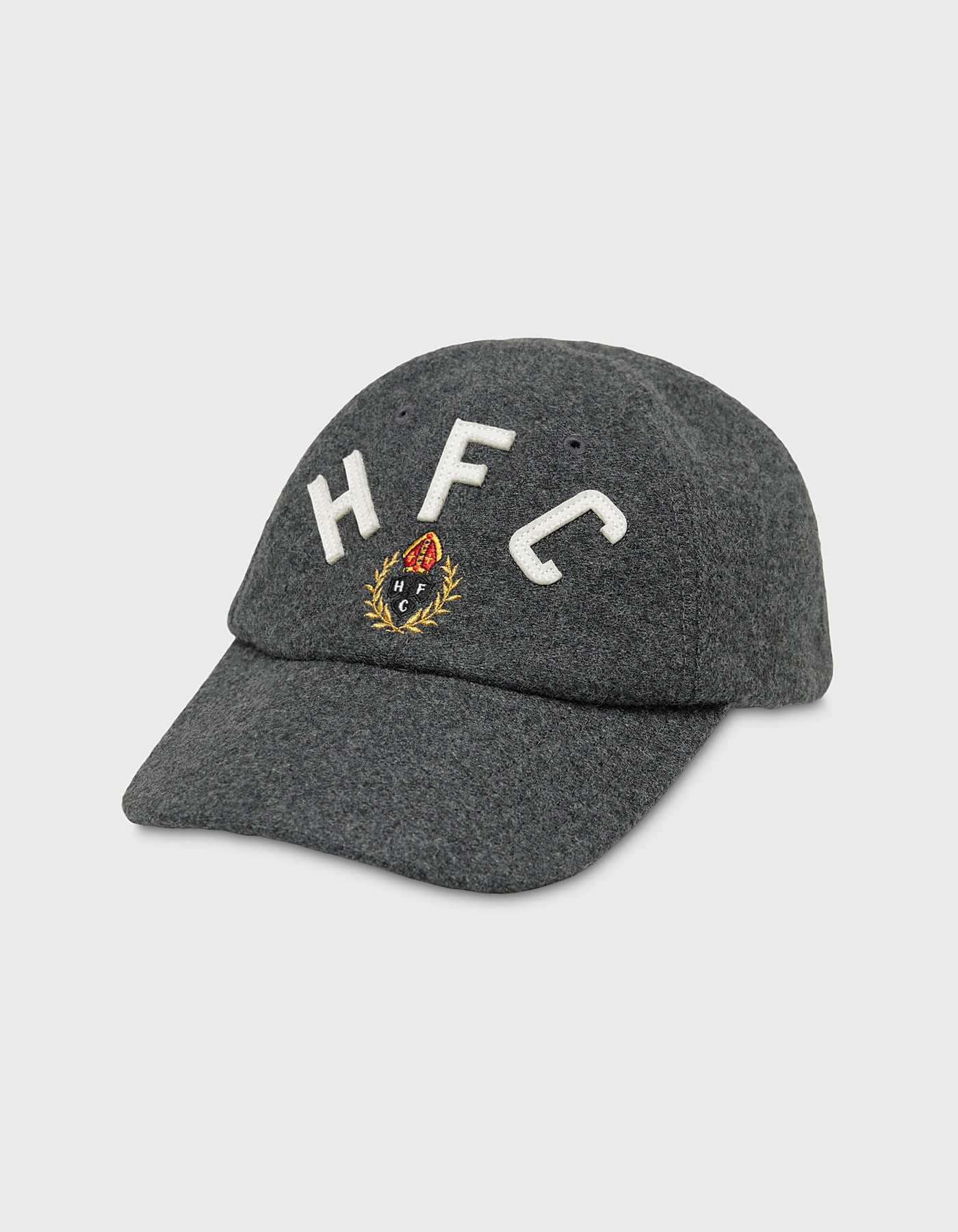 HFC CREST FELT WOOL CAP / Grey