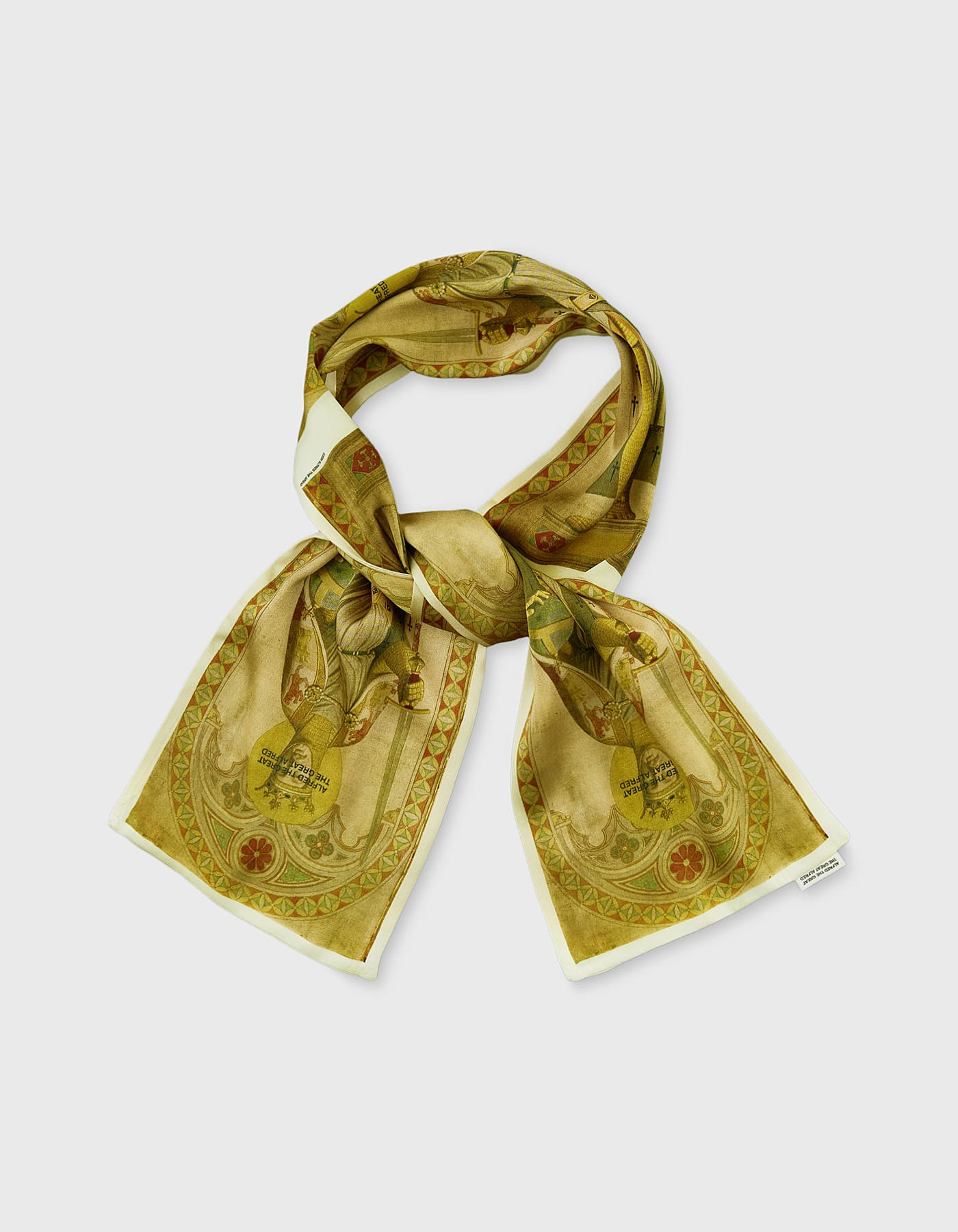 THE GREAT SILK SCARF / Gold