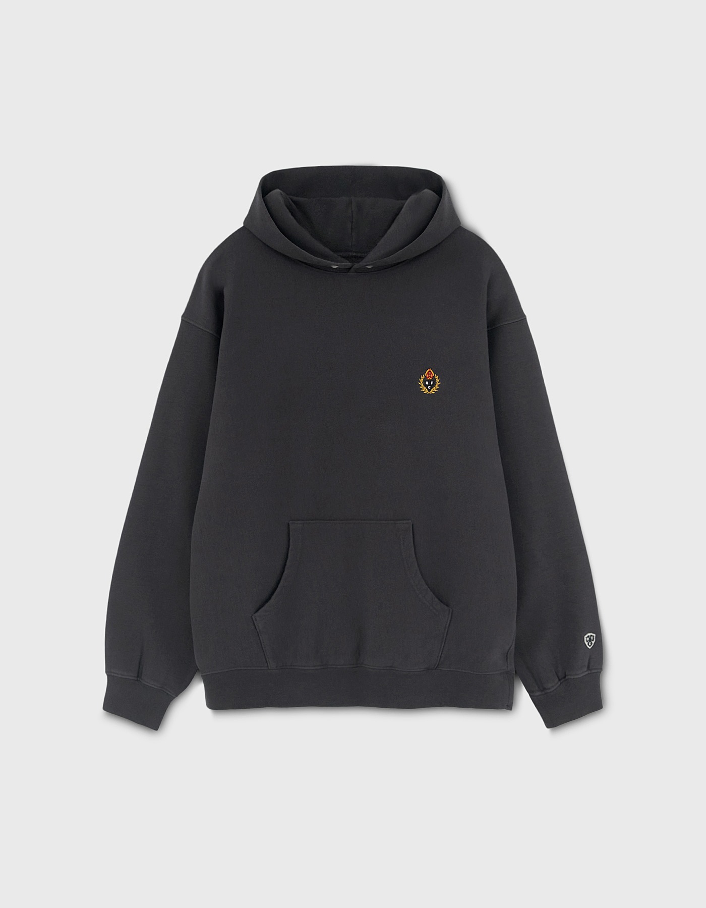 CREST 221 GYM HOODIE / Charcoal